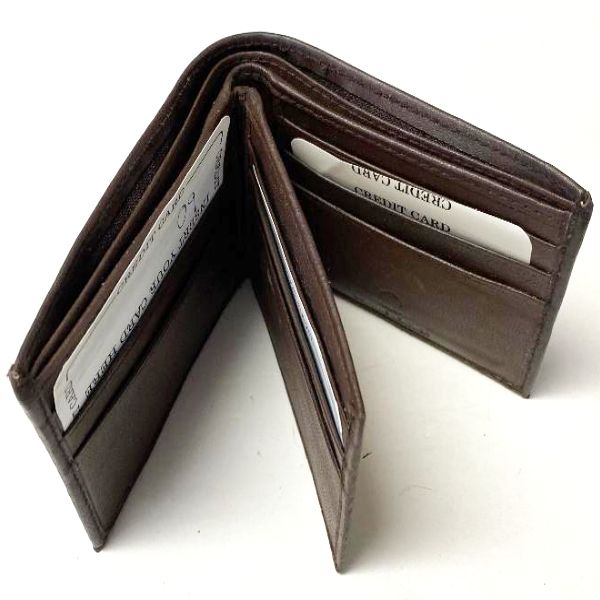 14145 ルイヴィトンポルトフォイユミュルティプル brown men billfold