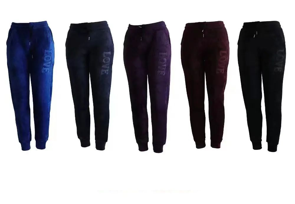 12 Pieces of Leggings Women Winter Thermal Love Print Assorted