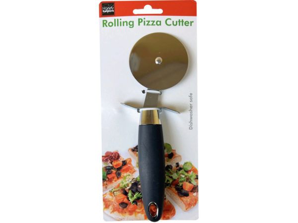 12 pieces of Pizza Cutter With Ergonomic Handle
