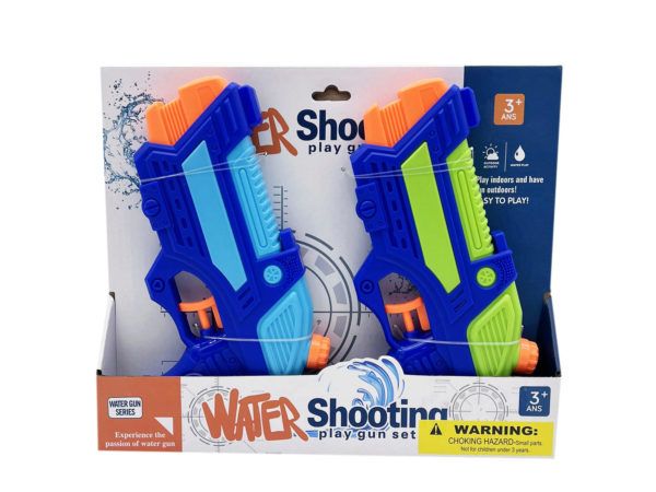 12 Wholesale 2 Pack Super Water Gun Blaster Set