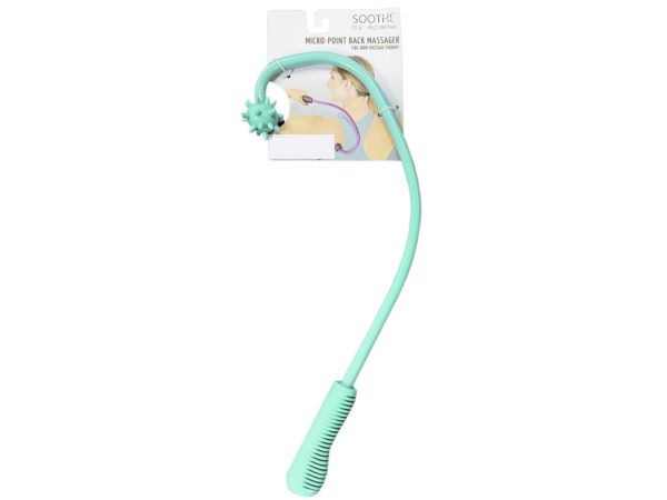 24 Wholesale Soothe By Apana MicrO-Point Back Massager In Green