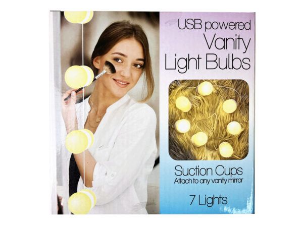 6 Wholesale 7 Led Hollywood Vanity Light Bulbs Powered By Usb Cable