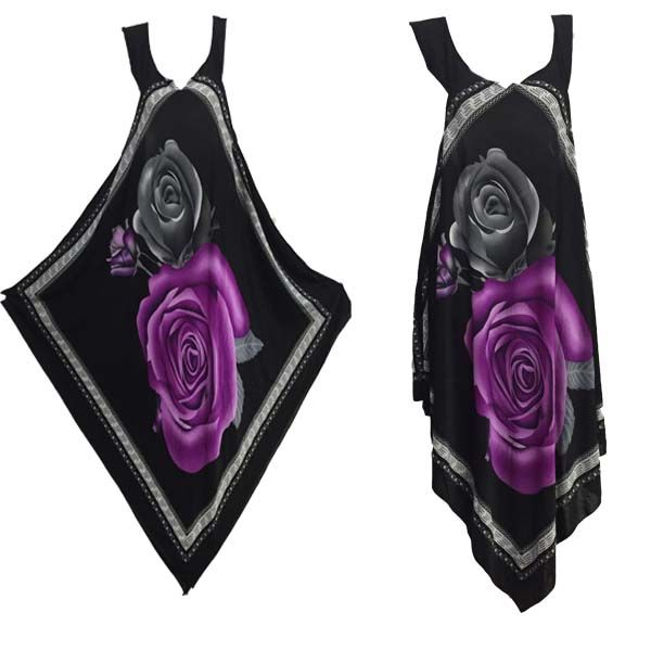 12 Pieces Women's Bandana Puff Print Dress - Womens Sundresses Fashion