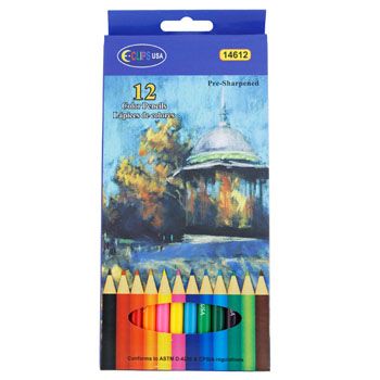 72 pieces Pencils Colored 12pk - Pens & Pencils