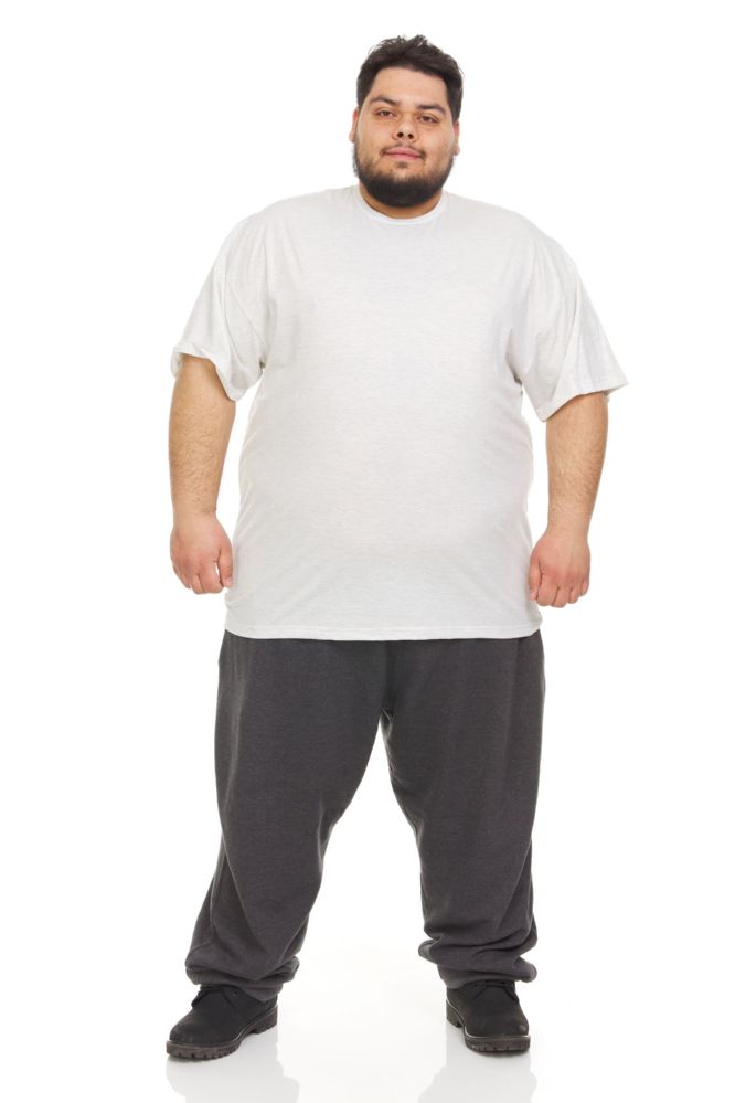 36 Wholesale Plus Size Men Cotton T-Shirt Bulk Big Tall Short Sleeve Lightweight Tees 6X-Large, Solid White
