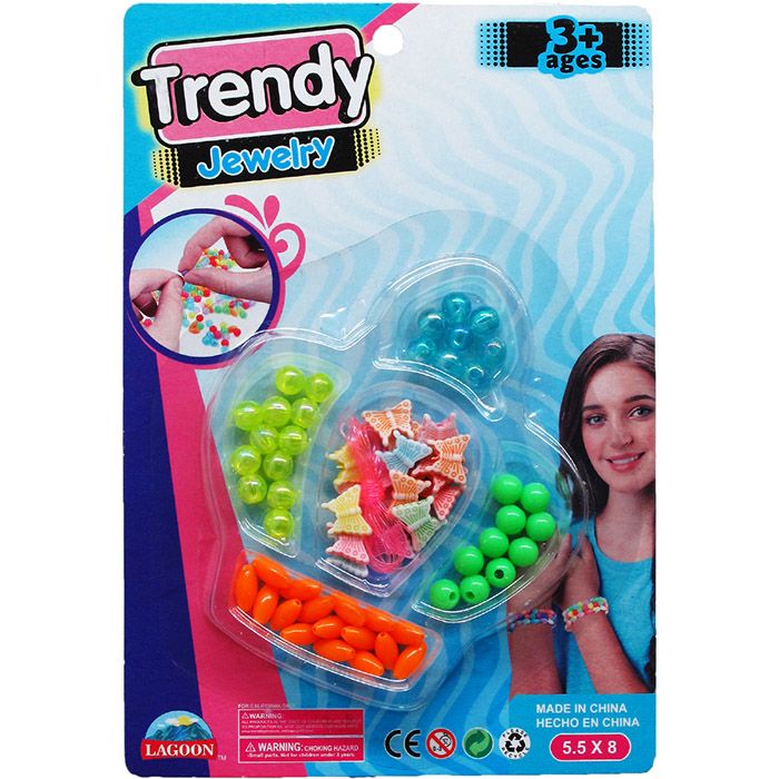 144 Pieces Mini Beads Play Set - Girls Toys