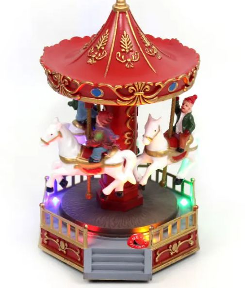 6 Wholesale 12x4.2 Inch Christmas Ornament With Light And Musical at