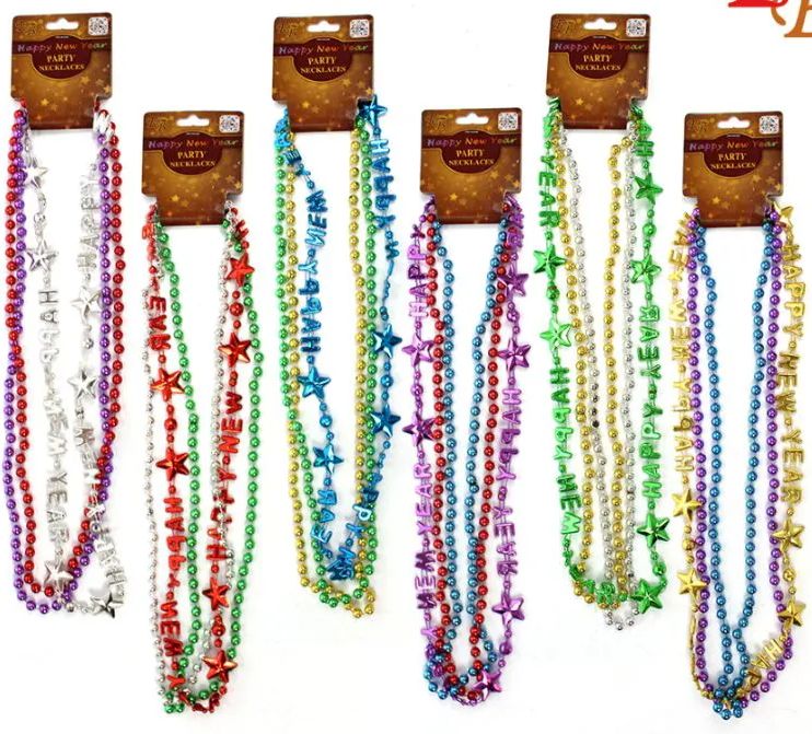Bulk Party Beads, Cheap Beads for New Year's Eve