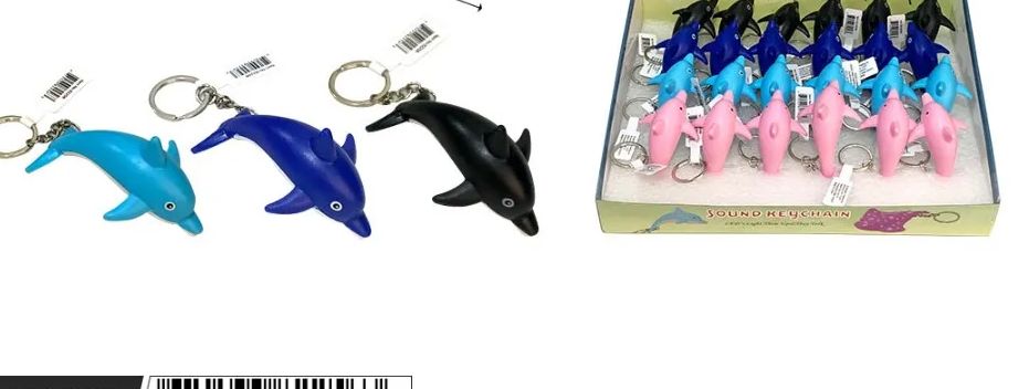 48 Wholesale Dolphin Key Chain With Light - at - wholesalesockdeals.com