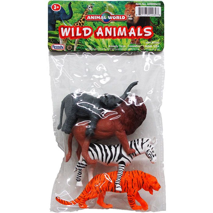 Plastic animal cheap toys wholesale