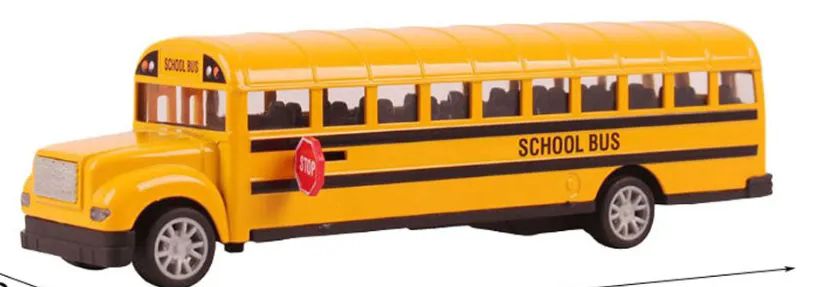 24 Wholesale 5 Inch Diecast School Bus