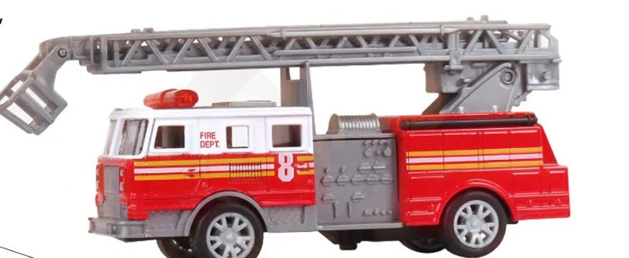 24 Pieces 5.5 Inch Diecast Fire Truck - Cars, Planes, Trains & Bikes ...