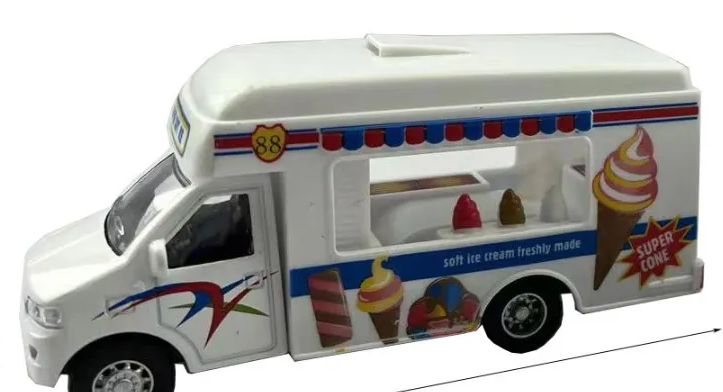 24 Pieces Diecast Ice Cream Car Cars Planes Trains Bikes