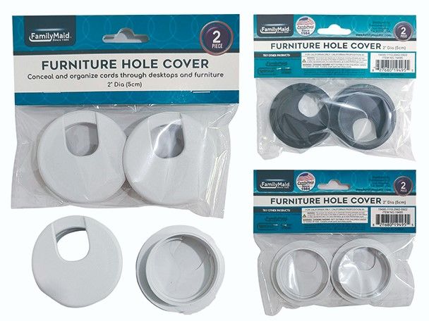 96 Pieces of Furniture Hole Cover 2pc