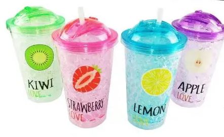 24 Pieces of 450ml Fruit Water Bottle