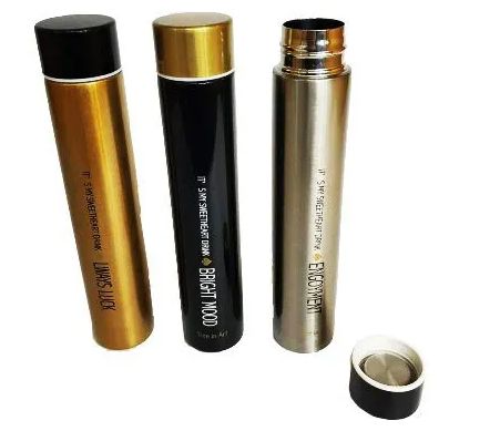 24 Pieces of Stainless Steel Mood Thermos Cup