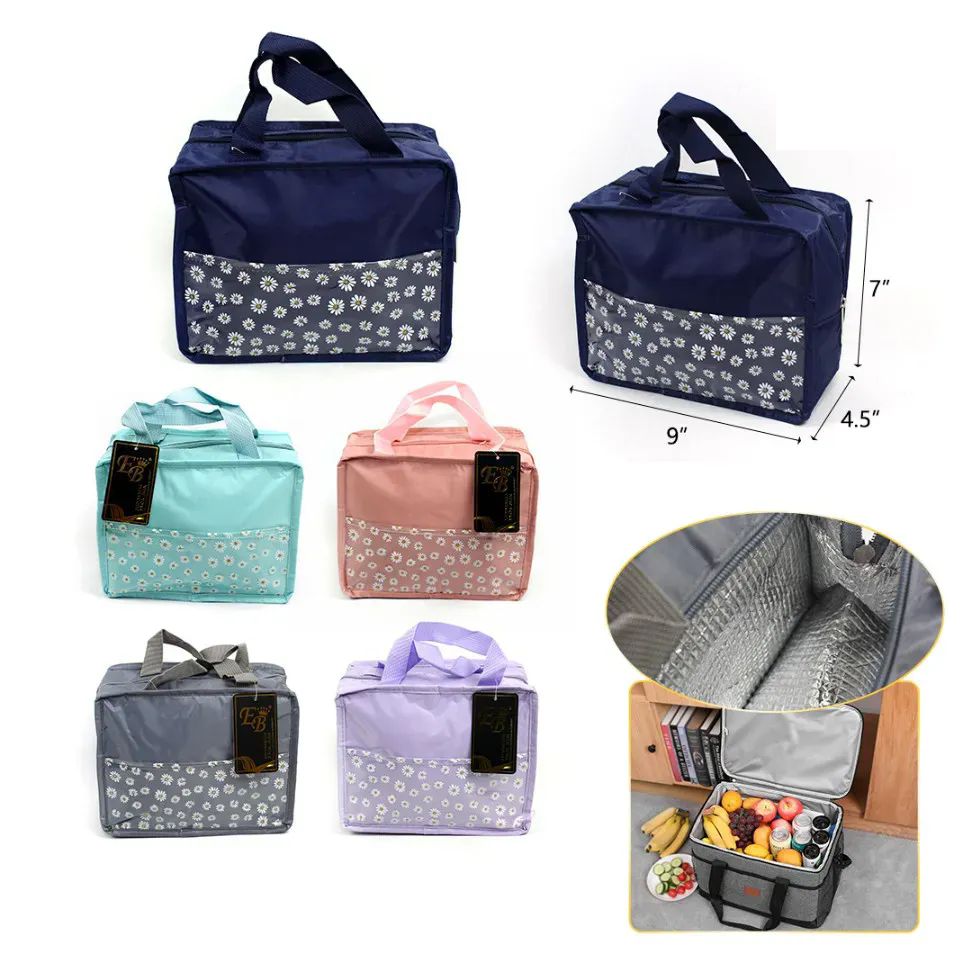 24 Pieces of 7x9 Insulated Lunch Bag