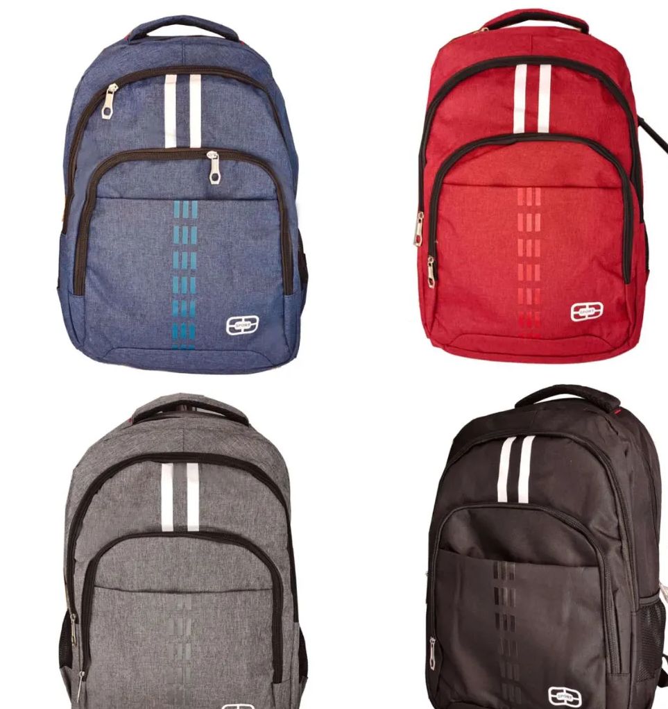 20-inch Double Velcro Strap Backpack w Laptop Sleeve