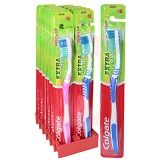 24 Wholesale Colgate Extra Clean Toothbrush [power Tip]