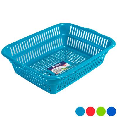 48 pieces of Basket 13x11x4 4 Assorted Colors VanitY-4 #6030