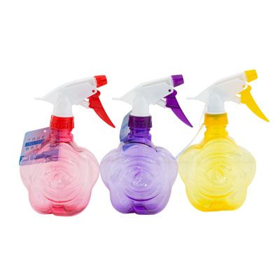 36 pieces of Spray Bottle Rose Shaped 11.8oz 4ast Clrs/hba ht
