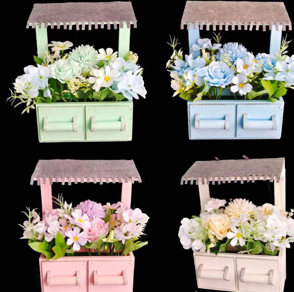 24 Pieces of Double Handle Drawer Rose Combo