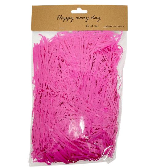 120 Pieces of Shreds Paper Hot Pink 50g