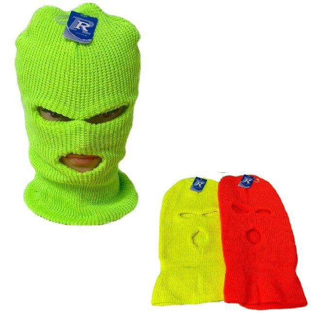 24 Pieces Ski MasK-Neon - Unisex Ski Masks
