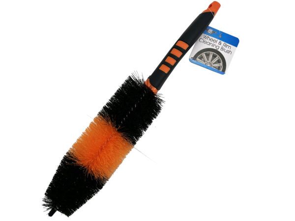 24 Wholesale Auto Wheel And Rim Cleaning Brush - at 