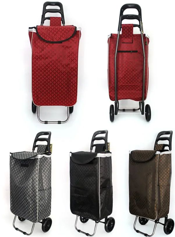 thumbnail image 2 of Trolley Bags For Shopping Cart-Set Of 4 Shopping Cart Bags For Groceries With Cooler Bag & Egg 2 of 12