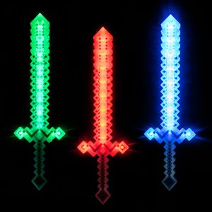48 Pieces of LighT-Up Led Pixel Sword With Sound
