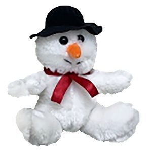 36 Pieces of 7" Plush Holiday Snowman