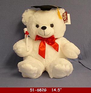 27 Pieces of Graduation Hug White Bear