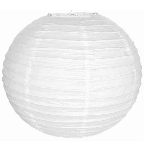 180 Pieces of 14in Paper Lantern White See 030606