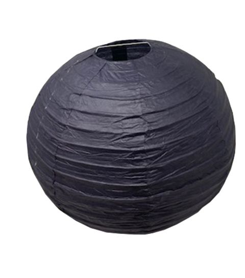 240 Pieces of 12in Paper Lantern Black
