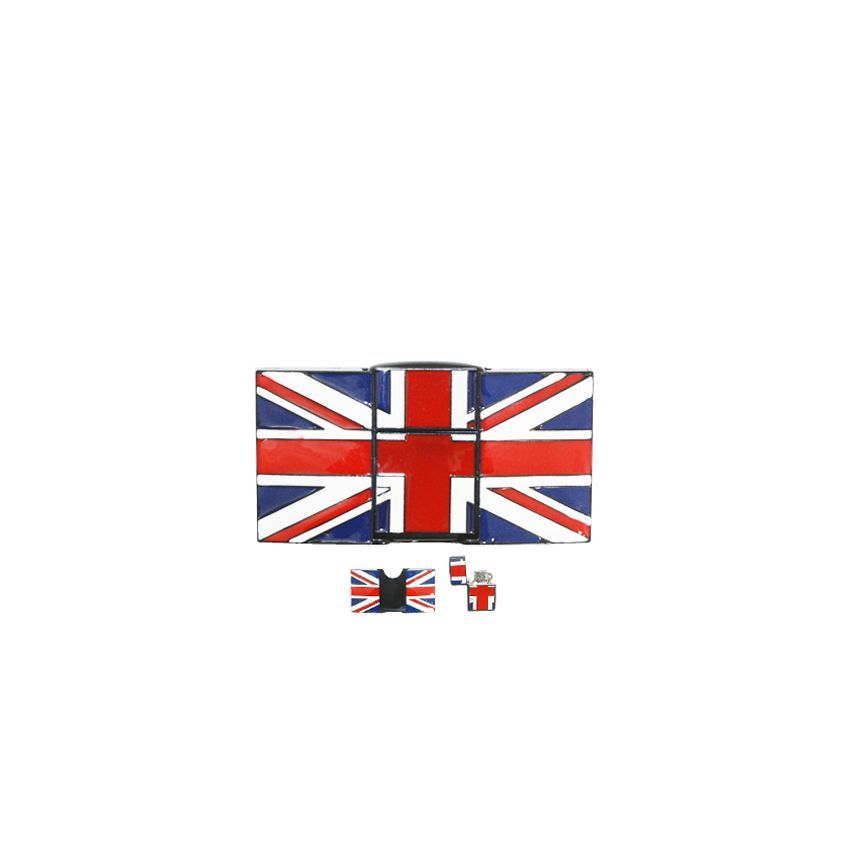 24 Pieces of British Flag Lighter Belt Buckle