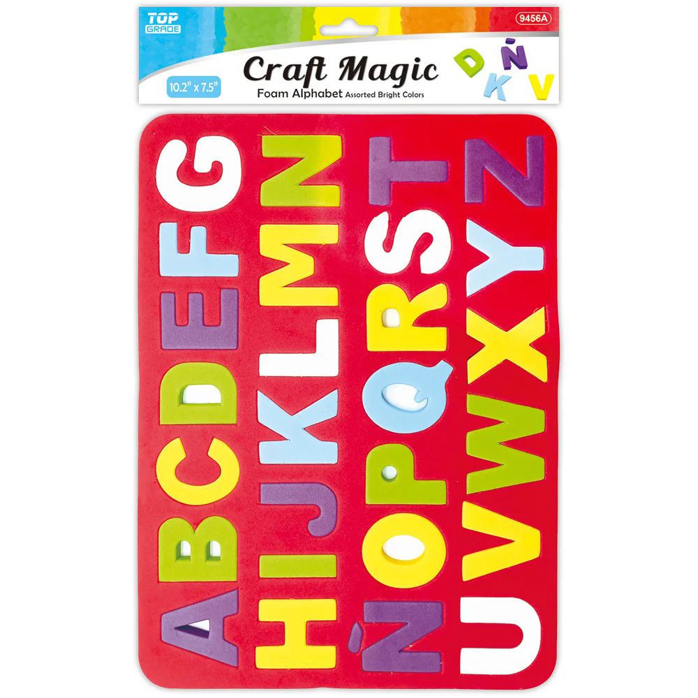 Foam Letters, Craft Letters