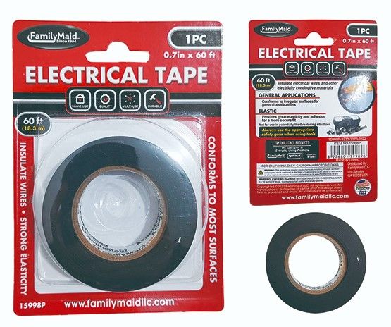 144 Pieces of Electric Tape 1pc Black