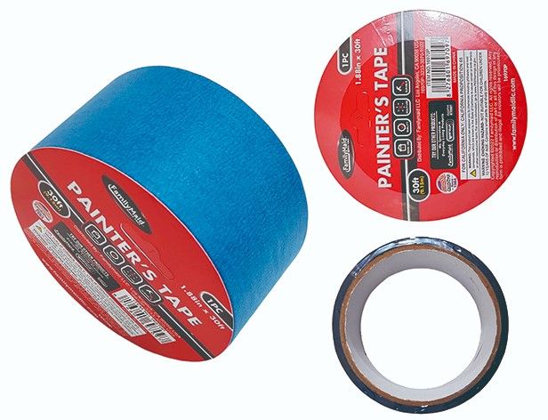 24 Wholesale Painter Masking Tape Blue 48mm X 10m - at 