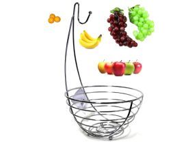 12 Pieces of Metal Fruit Holder With Banana Tree