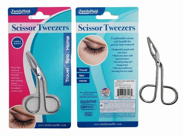 144 Pieces of Scissor Tweezers