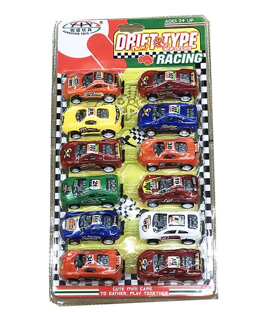 24 Packs of 12pcs Car Toy Set