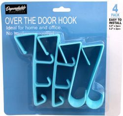 36 Pieces of Over The Door Hooks Hangers