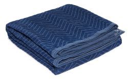 24 Pieces of Moving Storage Packing Blanket Blue Size 40