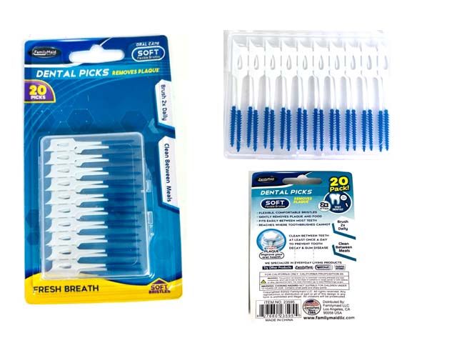 288 Pieces of Dental Pick 20pc