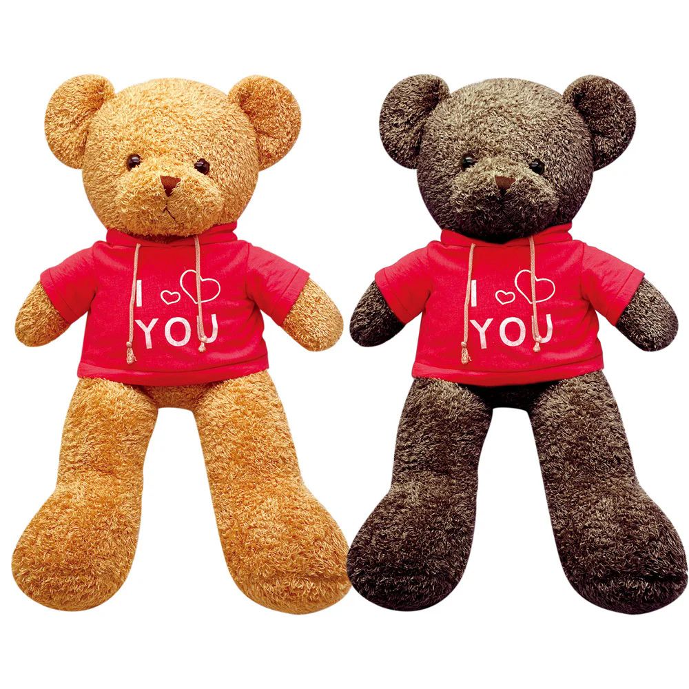 6 Pieces of 27.5" Bear With I Love You Hoodie