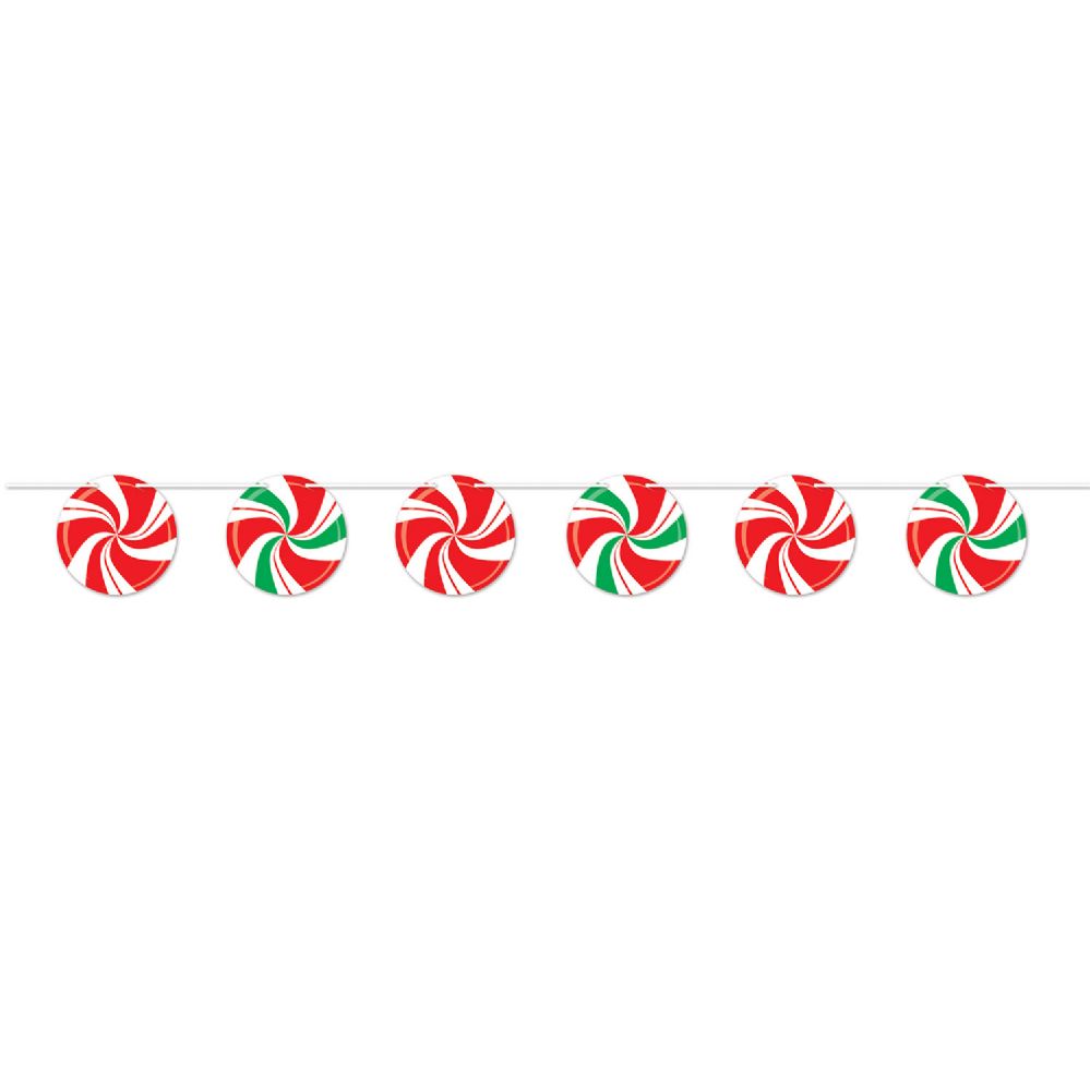 12 pieces of Peppermint Streamer 