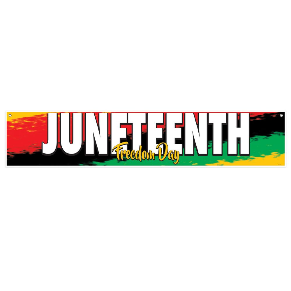 12 pieces of Juneteenth Banner
