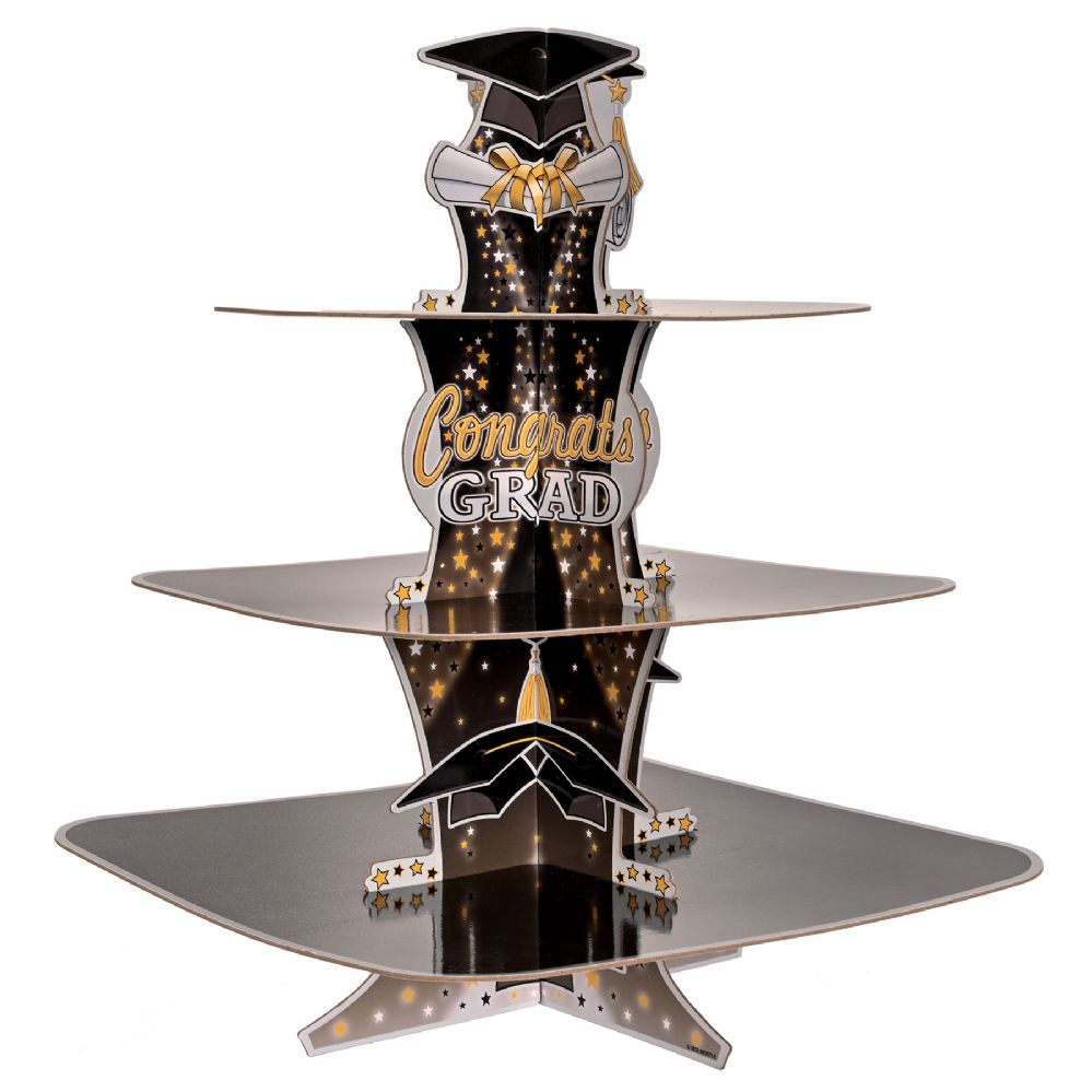 12 pieces of Graduation Cupcake Stand