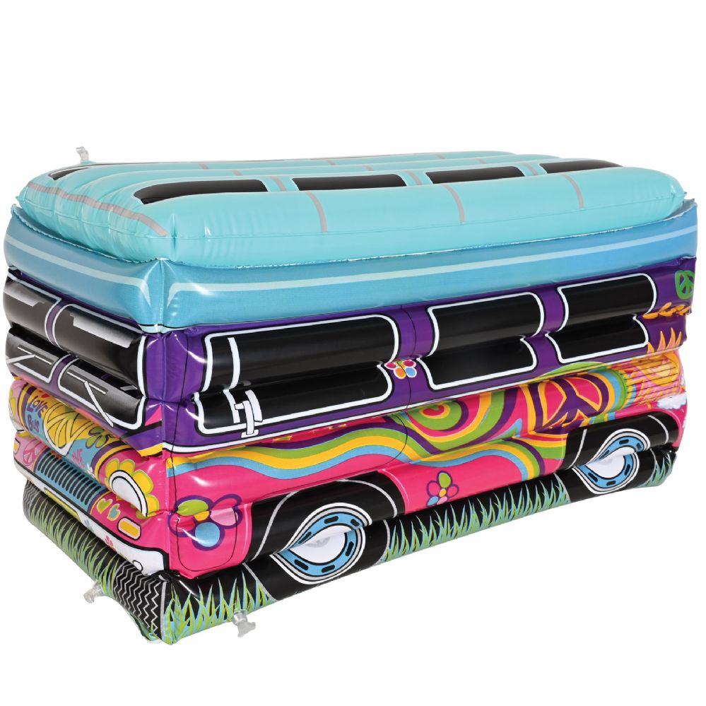 Inflatable Hippie Bus Cooler - Inflatables